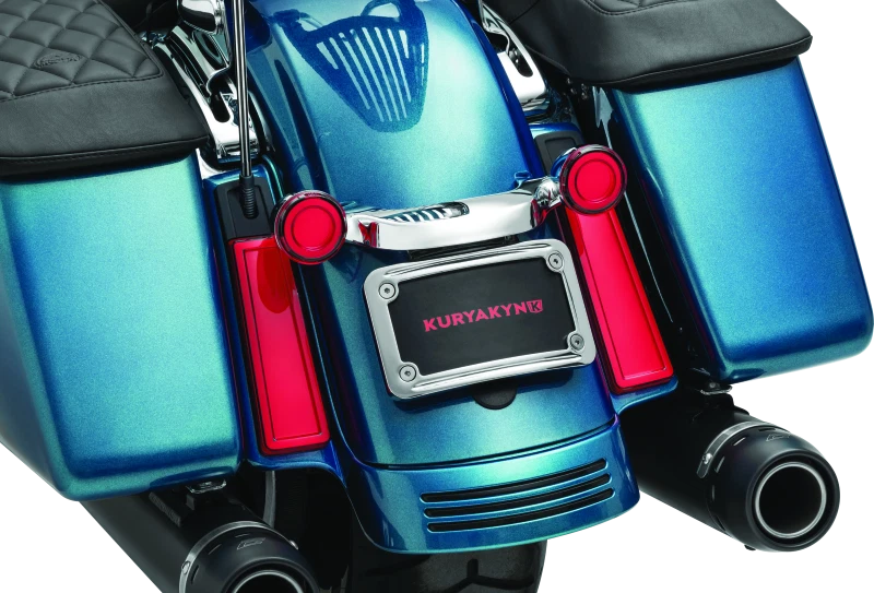 Kuryakyn Tracer Filler Panel Lights Red LED for Harley Touring (2014–2023)