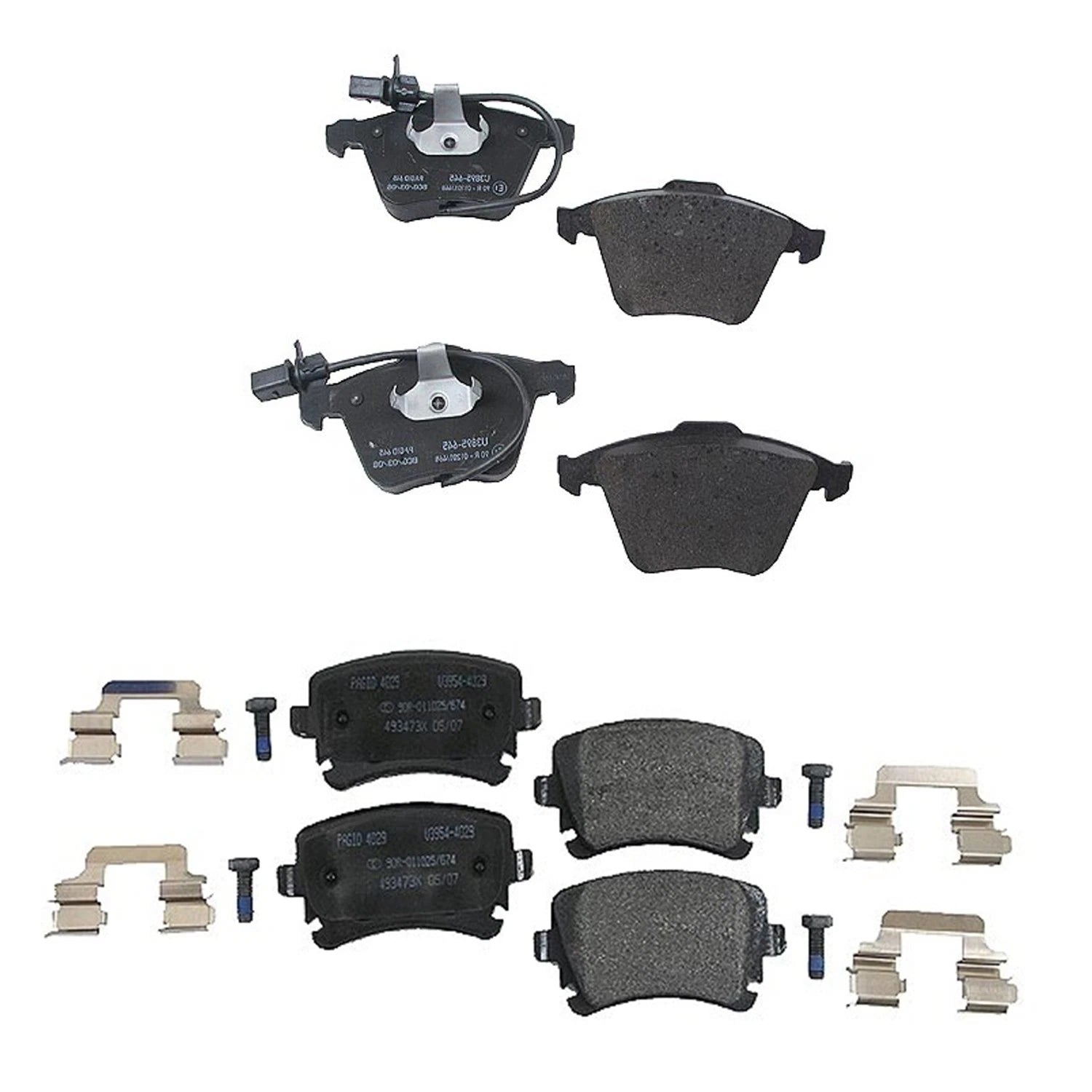 Disc Brake Pads Kit for Audi A6, A6 Quattro, S4 Base Avant (2005–2011)