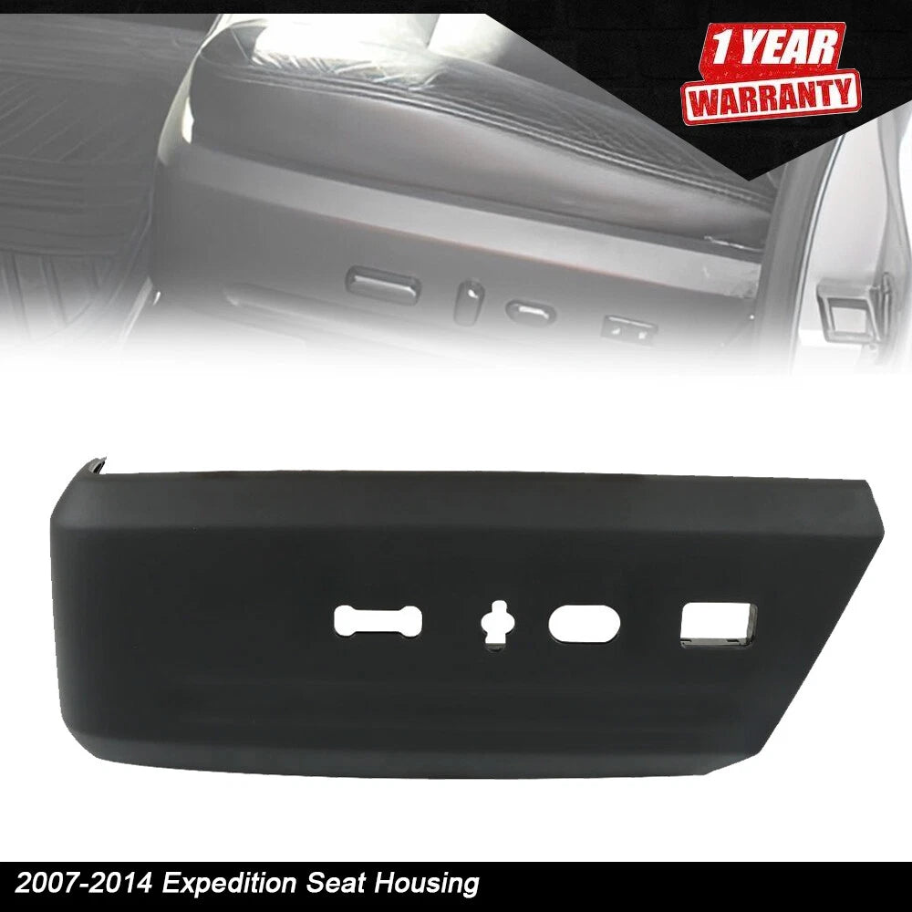 Drivers Seat Switch Housing for Ford Expedition (2007–2014) Black