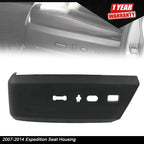 Drivers Seat Switch Housing for Ford Expedition (2007–2014) Black