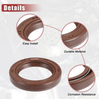 2X Engine Crankshaft Oil Seal MD153103 for Mitsubishi Eclipse (1990–2012)