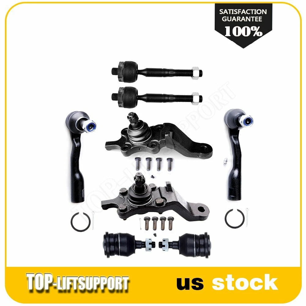 Set of 4 Upper & Lower Ball Joints for Toyota Sequoia Tundra