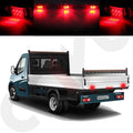 2x LED Clearance Light for Truck/Trailer (6 LED, 16" Light Bar)