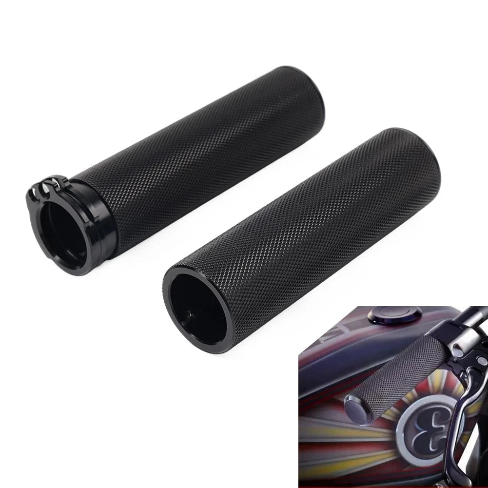 1" 25MM Handlebar Hand Grips for Harley Dyna Sportster XL883 XL1200