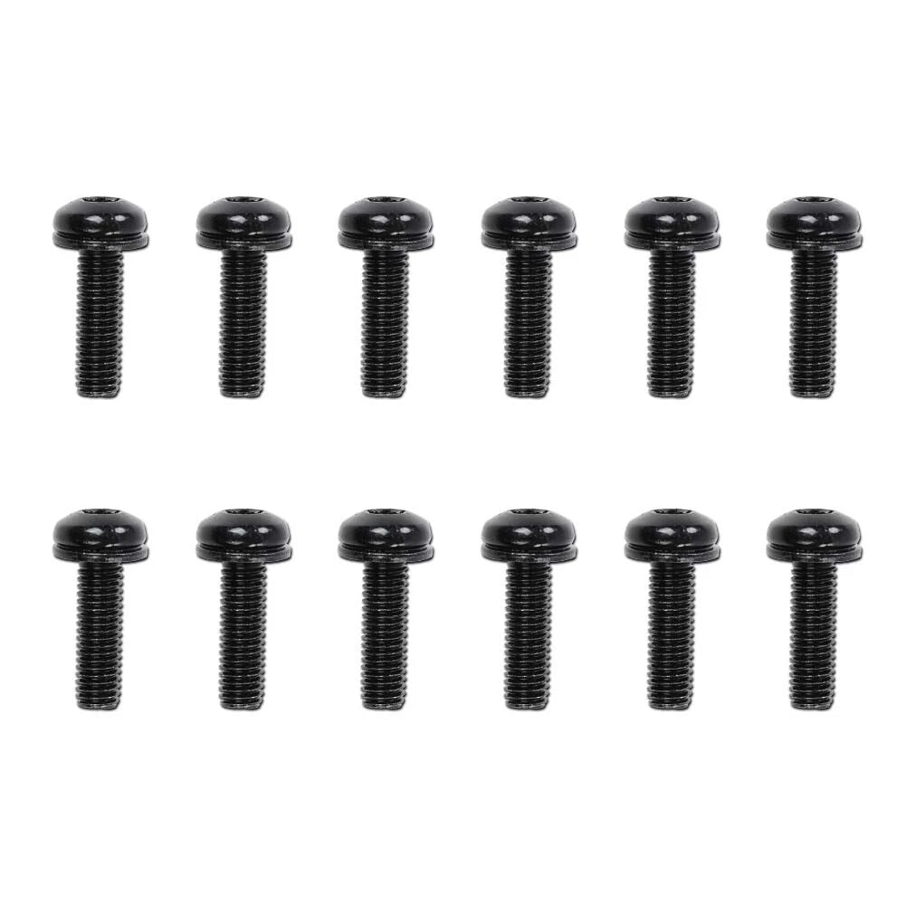 12pcs Windshield Frame Hinge Torx Screws for Jeep Wrangler JK