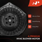 HVAC Heater Blower Motor with Wheel for Chevy Impala (2000-2005)