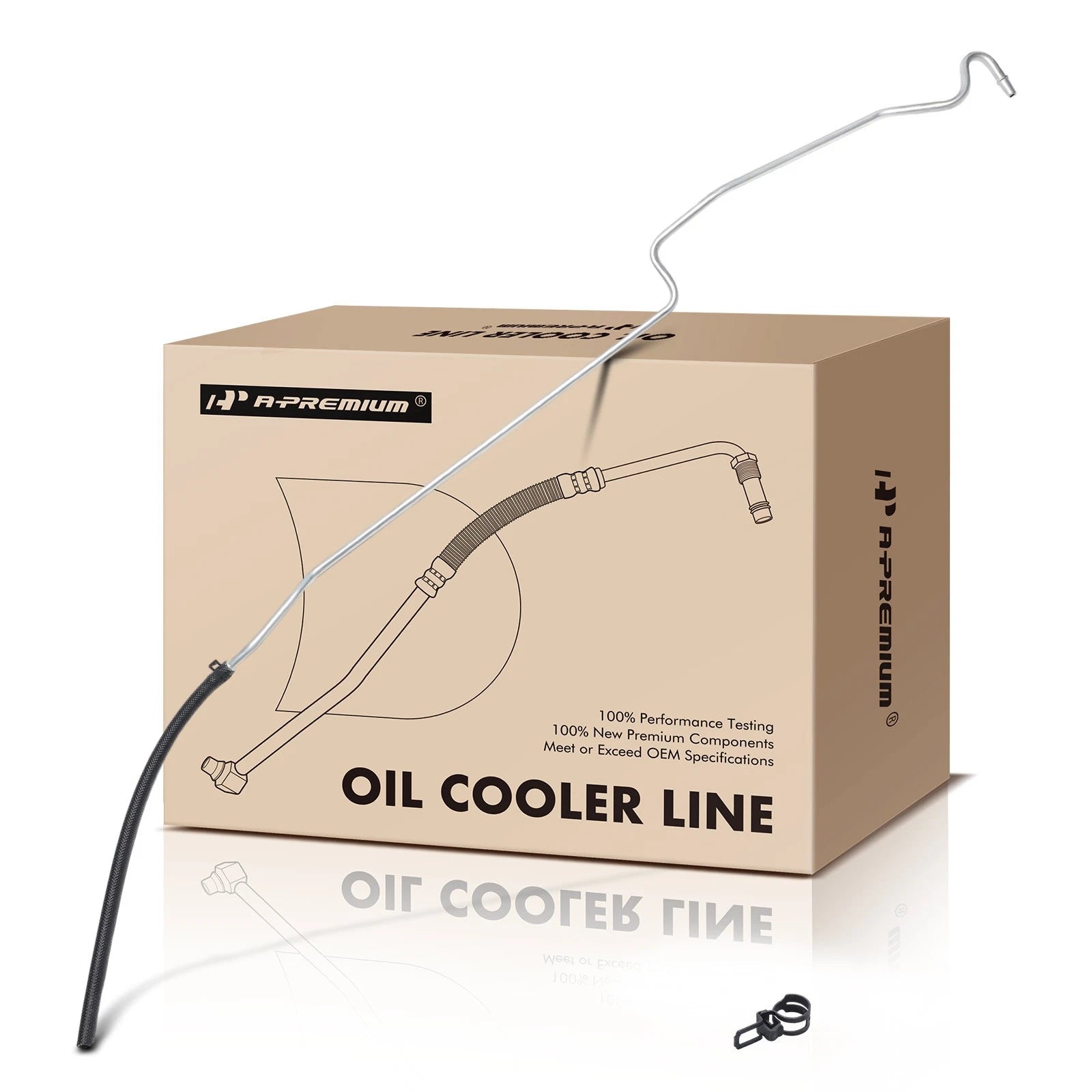 Automatic Trans Oil Cooler Line for Jeep Wrangler TJ (2000–2002)