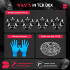1" 5x115 Hubcentric Wheel Spacers for Dodge Charger Magnum Challenger (2006–2014)