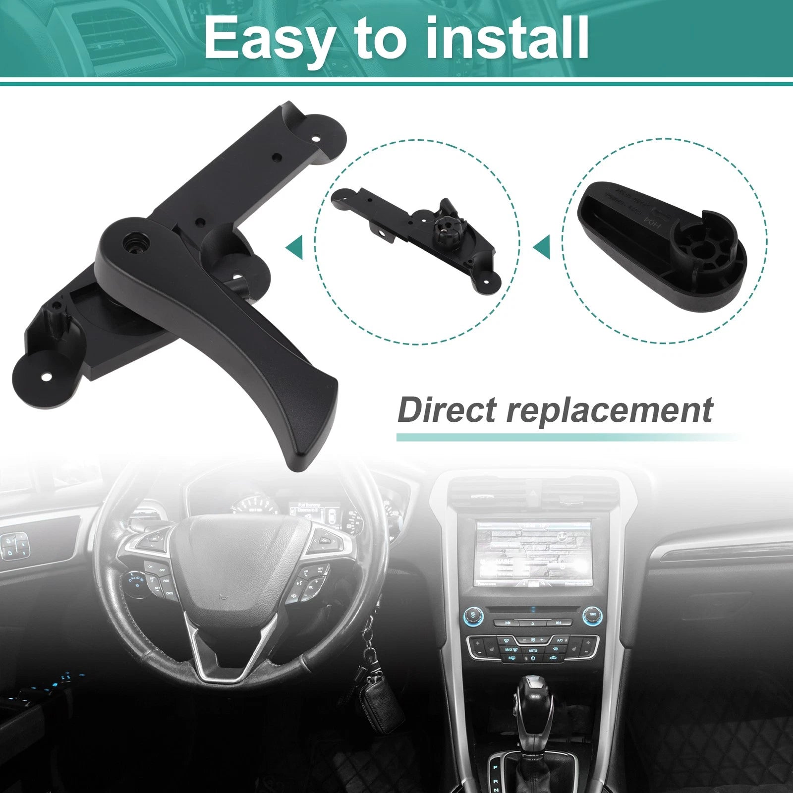 Hood Latch Release Handle for BMW 7 Series (E65) 760i (2003–2008) No. 51237023992