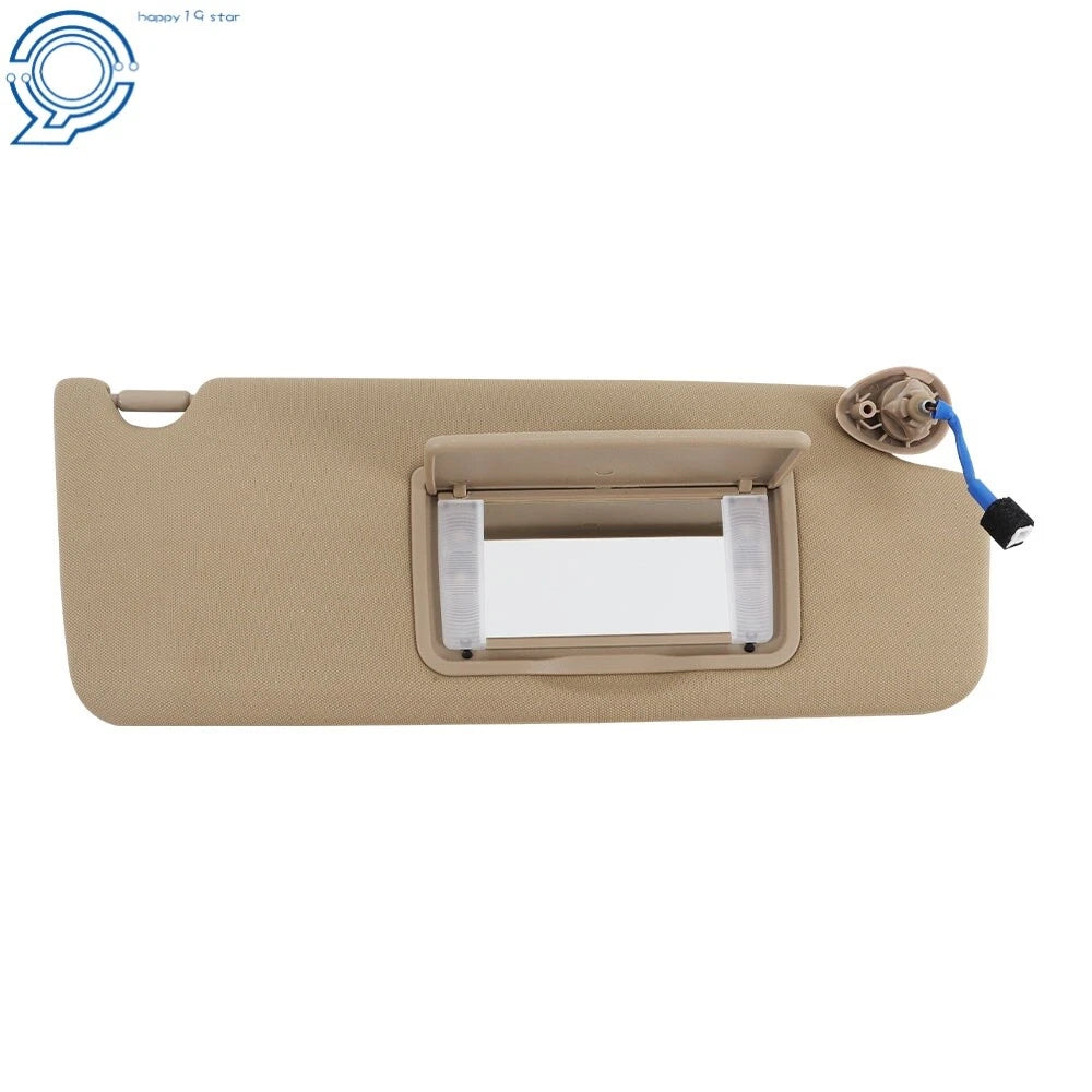 Right Sun Visor with Light for Honda Pilot (2017-2021) Honda Ridgeline (2018-2020)