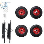 Wheel Kit for Honda EU3000is Generator (All Terrain, Solid, Never Flat)