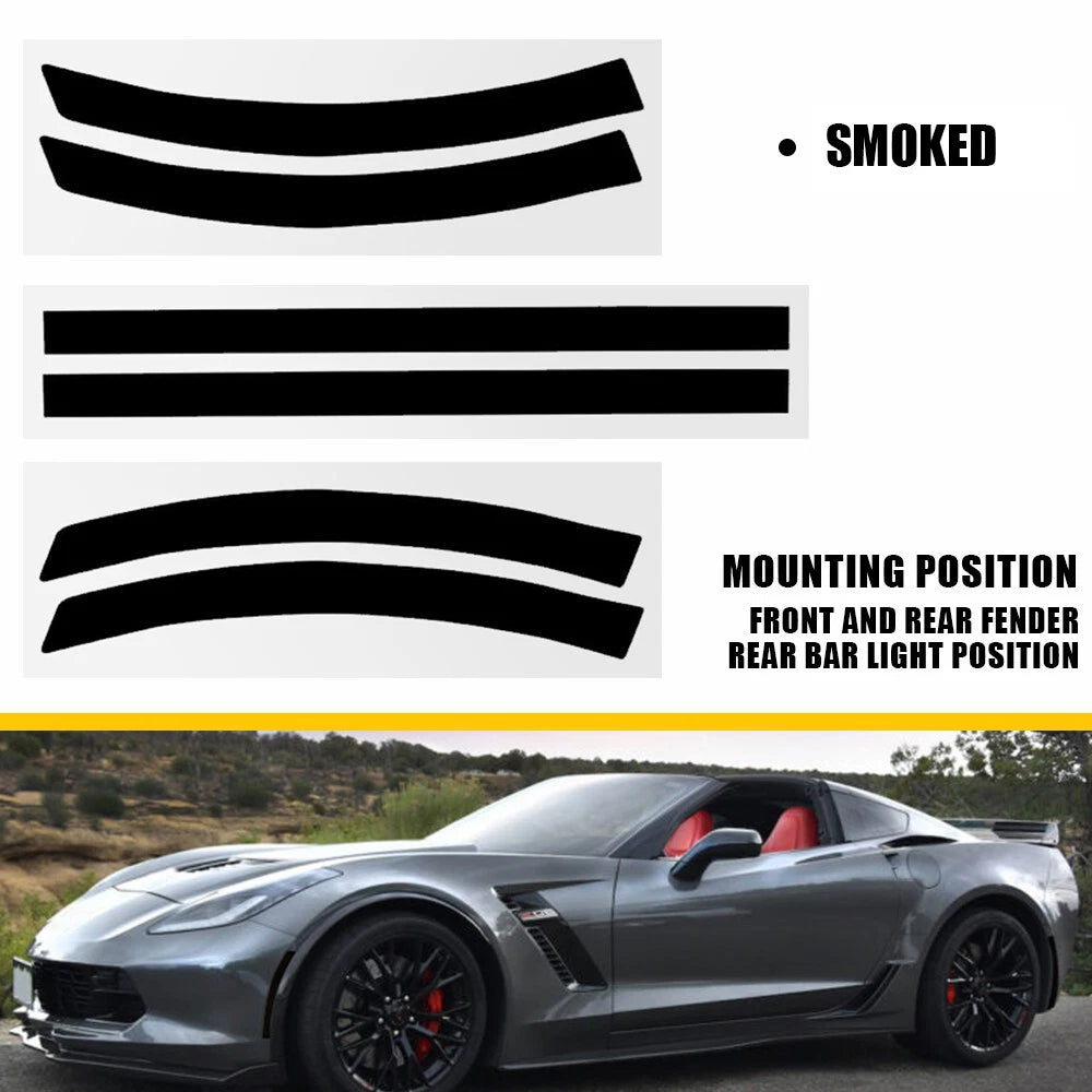 Smoke Vinyl Tint Kit for Chevy Corvette C7 (2014–2019)