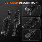 Front Rear Struts with Coil Spring Assembly Sway Bars Kit for Honda CR-V (2012-2014)