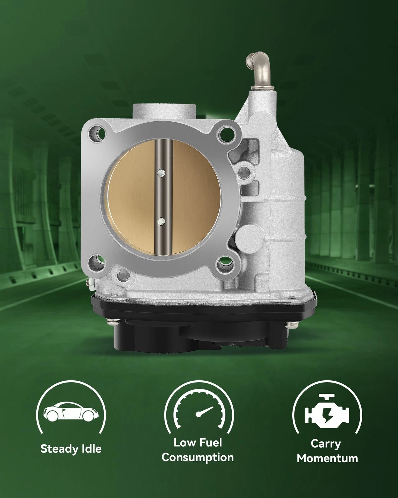 Left Throttle Body for Infiniti G37 M35 FX35 EX35 M35h 3.5L (2007–2013)