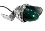 Incandescent Mini Auxiliary Light Green Watermelon Lens with Visor for Universal