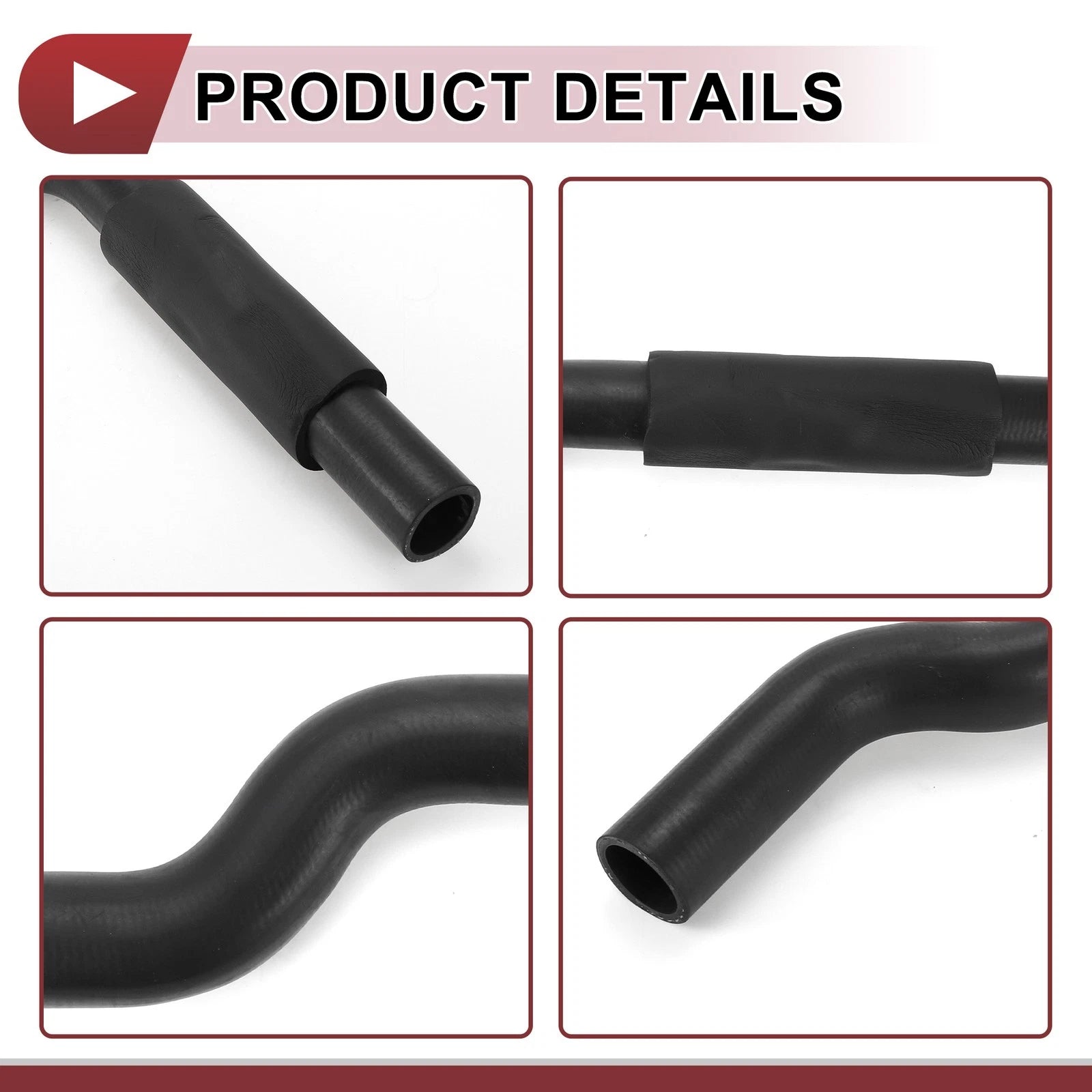 Radiator Coolant Hose for Toyota Camry 3.0L (1995–2003) No. 16571-20020 Rubber