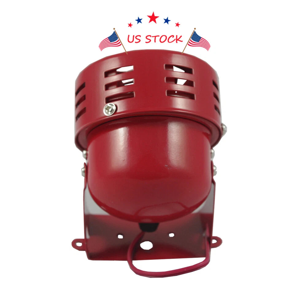 Red Civil Air Raid Alarm Horn for Motor Driven Fire (12V)