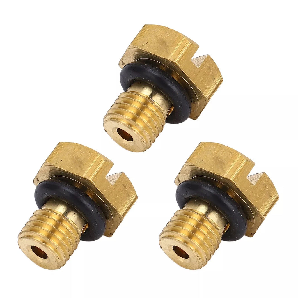 3X Carb Float Bowl Drain Screw for Yamaha Outboard (663-14992-00, 6H3-14992-00)