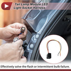 Light Socket Wiring for Toyota Land Cruiser Prado (2017–2022) No. 8153660C30