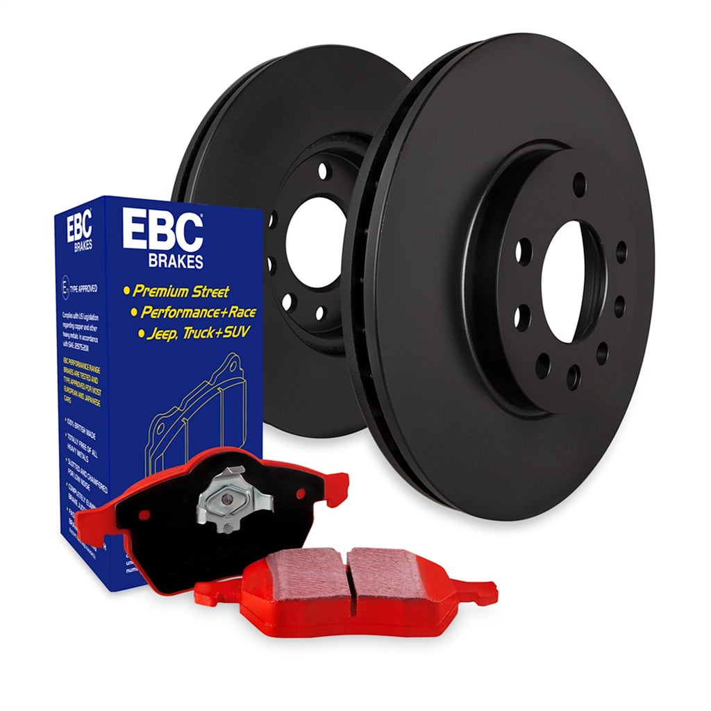 Set of 2 Brake Disc and Pad Kits for Ford Taurus MKT MKX