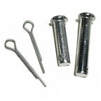Alloy Chrome Footpegs for Pit Pro Dirt Bike (125cc–150cc)