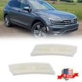 2X Clear Lens Front Side Marker Light Kit for VW Tiguan (2018–2023)