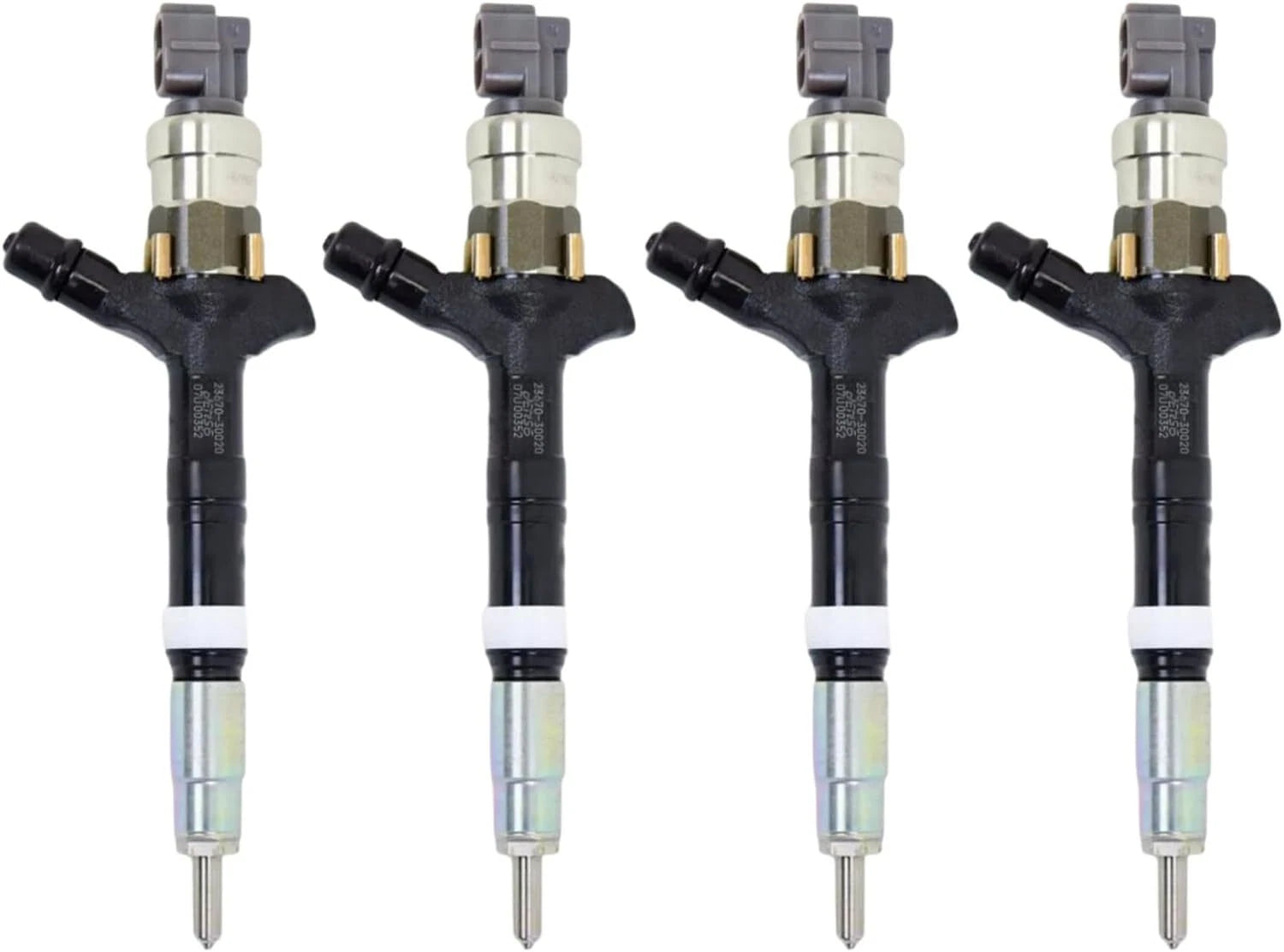 4X Fuel Injector 095000-0530 23670-30020 for Toyota 1KD-FTV (J90–J120)
