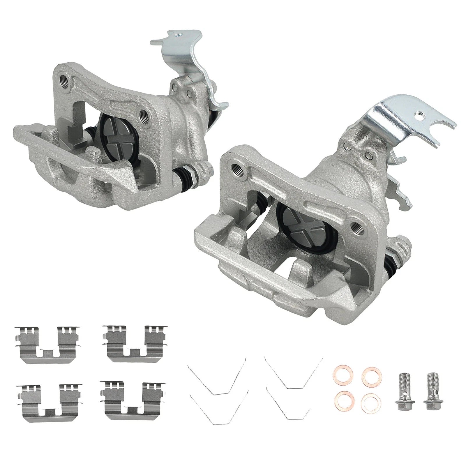 Disc Brake Caliper Set Rear for Honda Accord (2008–2012) Acura TSX (2009–2014) with Bracket