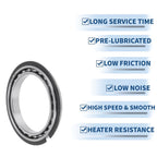 Deep Groove Ball Bearing 6812NR for Scooter Skateboard (60x78x10mm)