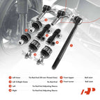 9x Tie Rod Ends & Ball Joints for Ford F-150 F-250 (1980–1996)
