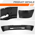 Steel Front Bumper Face Bar for Dodge Ram 1500 (2009–2012) w/o Fog Light Holes