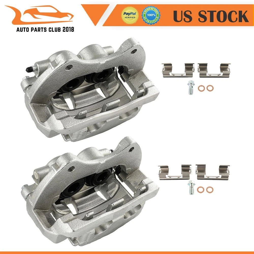 Set of 2 Front Brake Calipers for Cadillac SRX (2010-2016)