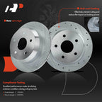 Drilled Brake Rotors for Jeep Grand Cherokee (1999–2004)