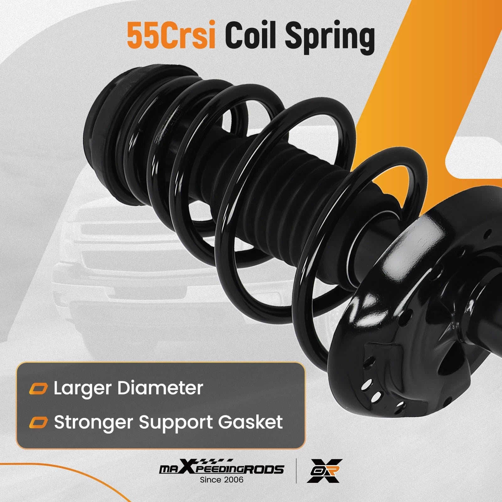 Front Struts w/ Coil Springs for Chevy Cruze FWD (2012–2015)