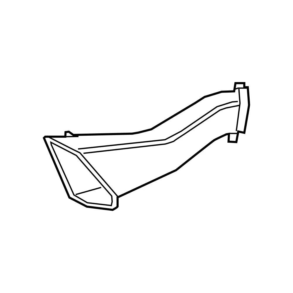 Genuine OEM Brake Air Duct for BMW (2010–2017) 51748070777