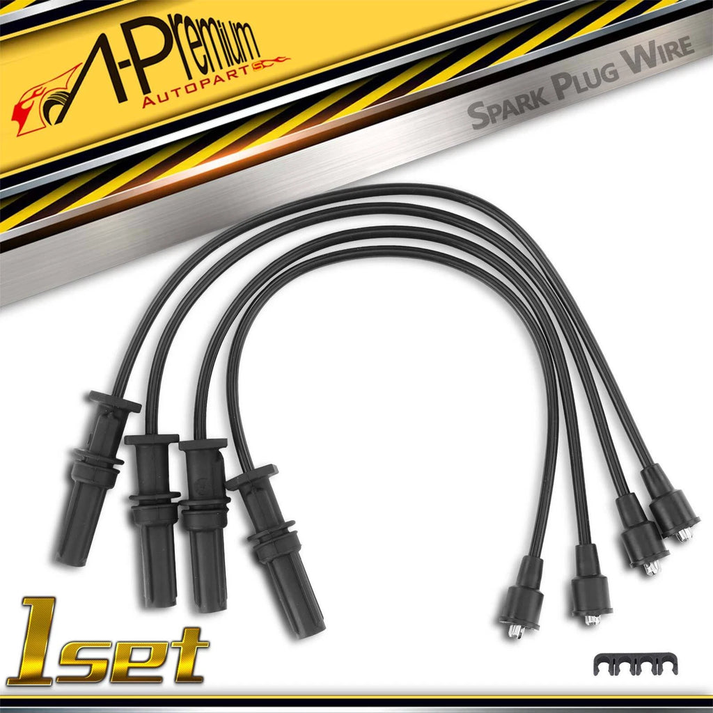 Set of 4 Spark Plug Wires for Subaru Impreza (1993–1996)