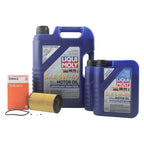 Oil Change Kit for Mercedes M272 (7L Liqui Moly 5W-40, Mahle)