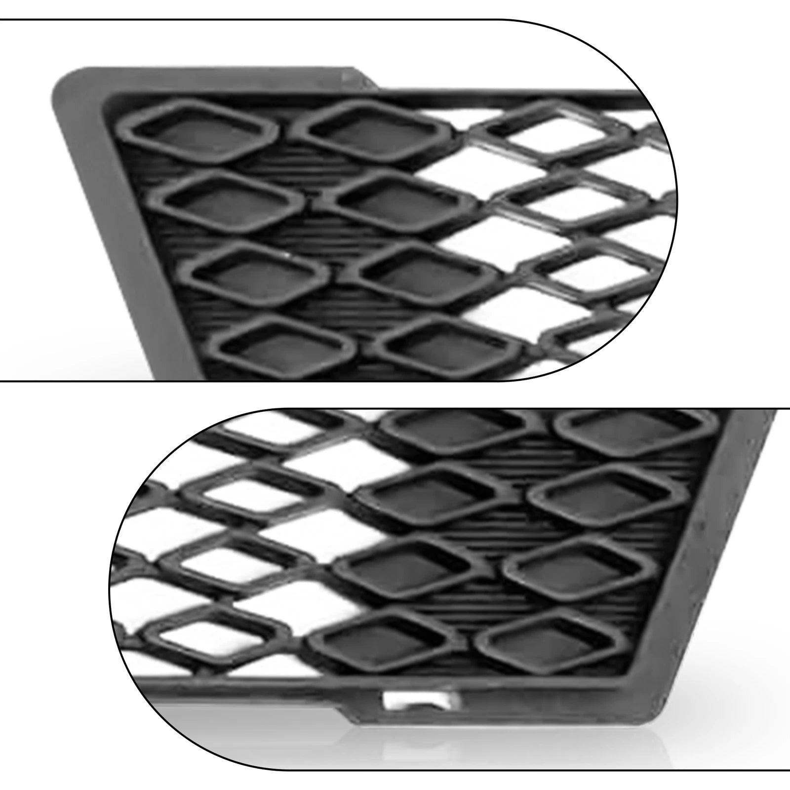 Front Lower Bumper Grille for Kia Optima (2011-2013) Textured Black Plastic