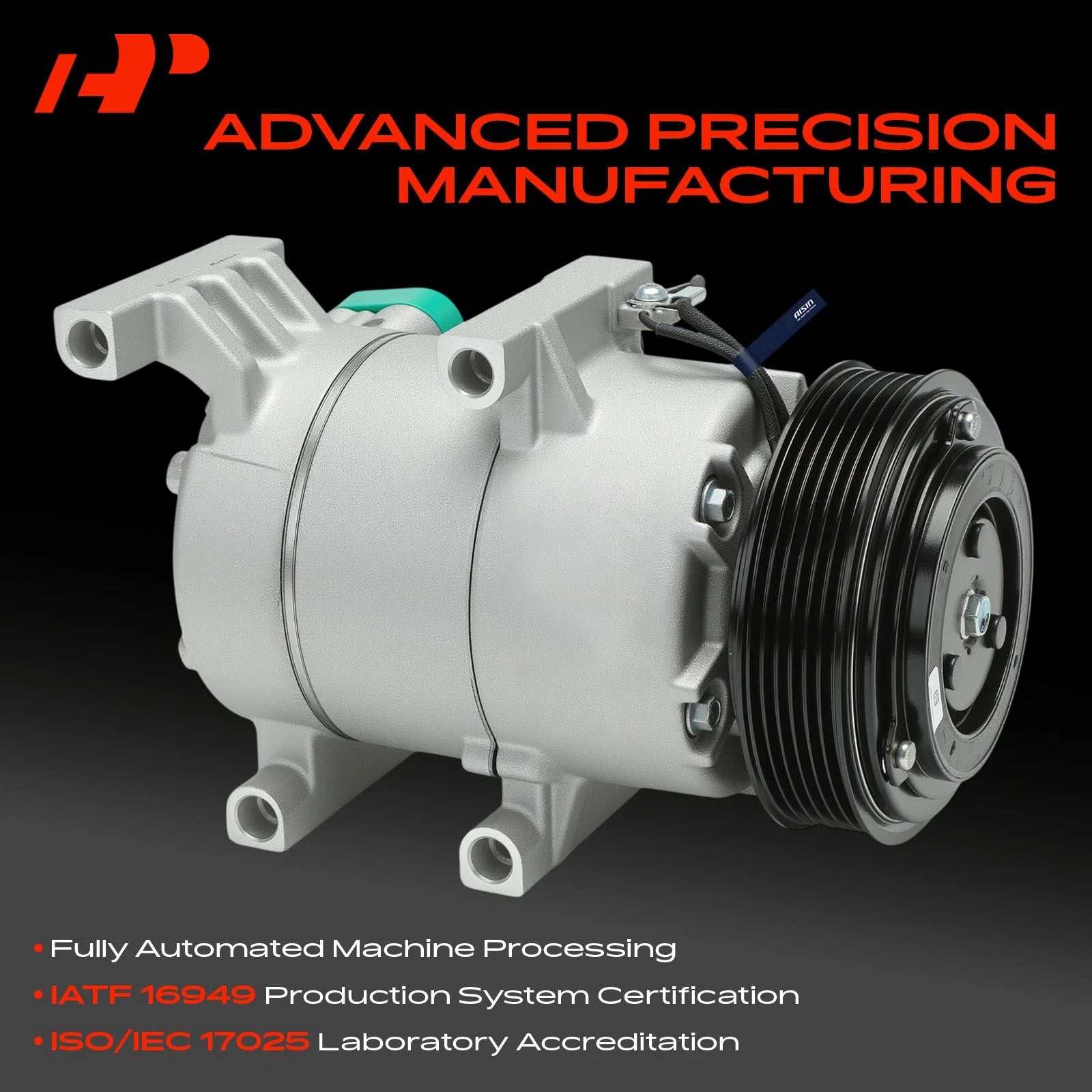 A/C Compressor with Clutch for Kia Soul (2012-2013)