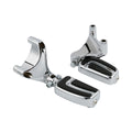 Chrome Footpeg Mounts for Harley Sportster XL 883 1200 (2004–2013)