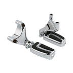 Chrome Footpeg Mounts for Harley Sportster XL 883 1200 (2004–2013)