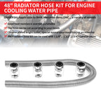 Flexible Radiator Hose Kit for Universal Applications (48")