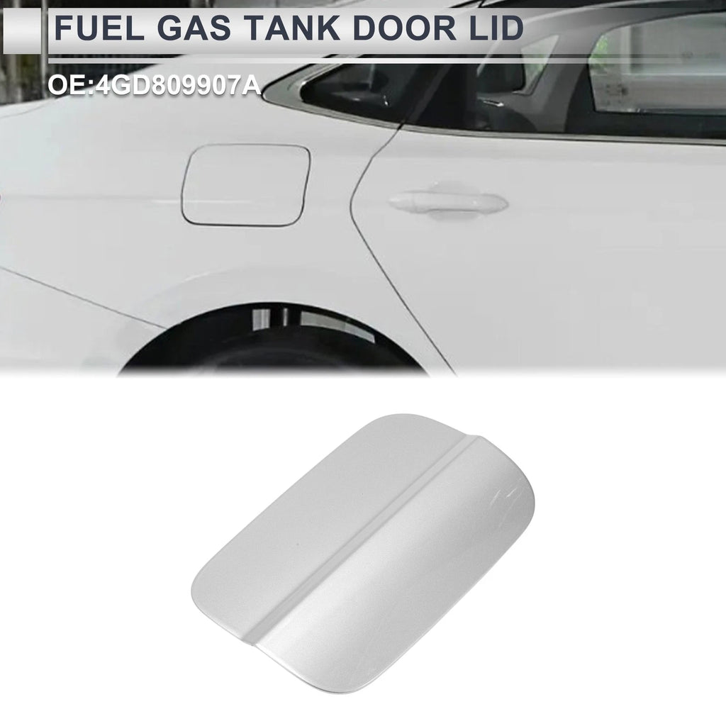 Fuel Tank Door Cap for Audi A6 (2012–2018) Fuel Filler Flap Cover Silver
