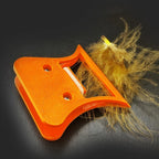 Hackle Pliers with Feather Fold Block for Fly Tying Efficiency