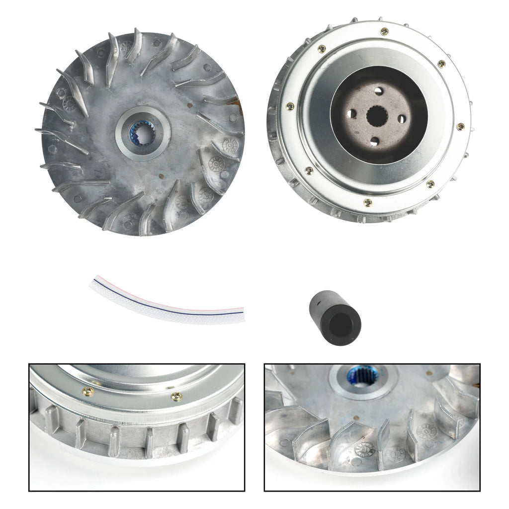 Set of 2 Front Clutch Variator Pulleys for Yamaha YFM660FA Grizzly 660 (2002–2008)