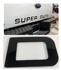 Gloss Black Tailgate Letter Inserts ABS Premium for Ford F250 (2008–2016)