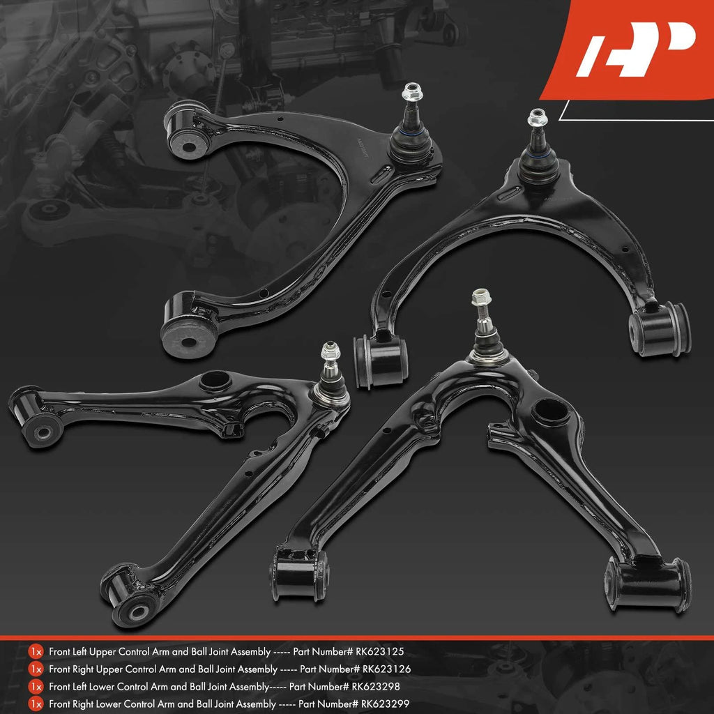 Set of 4 Control Arms for Chevy Silverado 1500 GMC