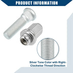M12-1.5 Wheel Lug Stud Bolts 2 x for Toyota Lexus Scion (2000-2023)