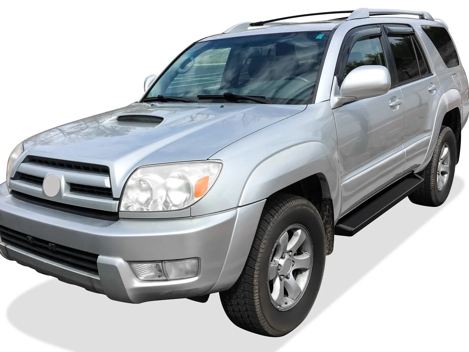 iBoard Running Boards for Toyota 4Runner (2003-2009) 6in Matte Black