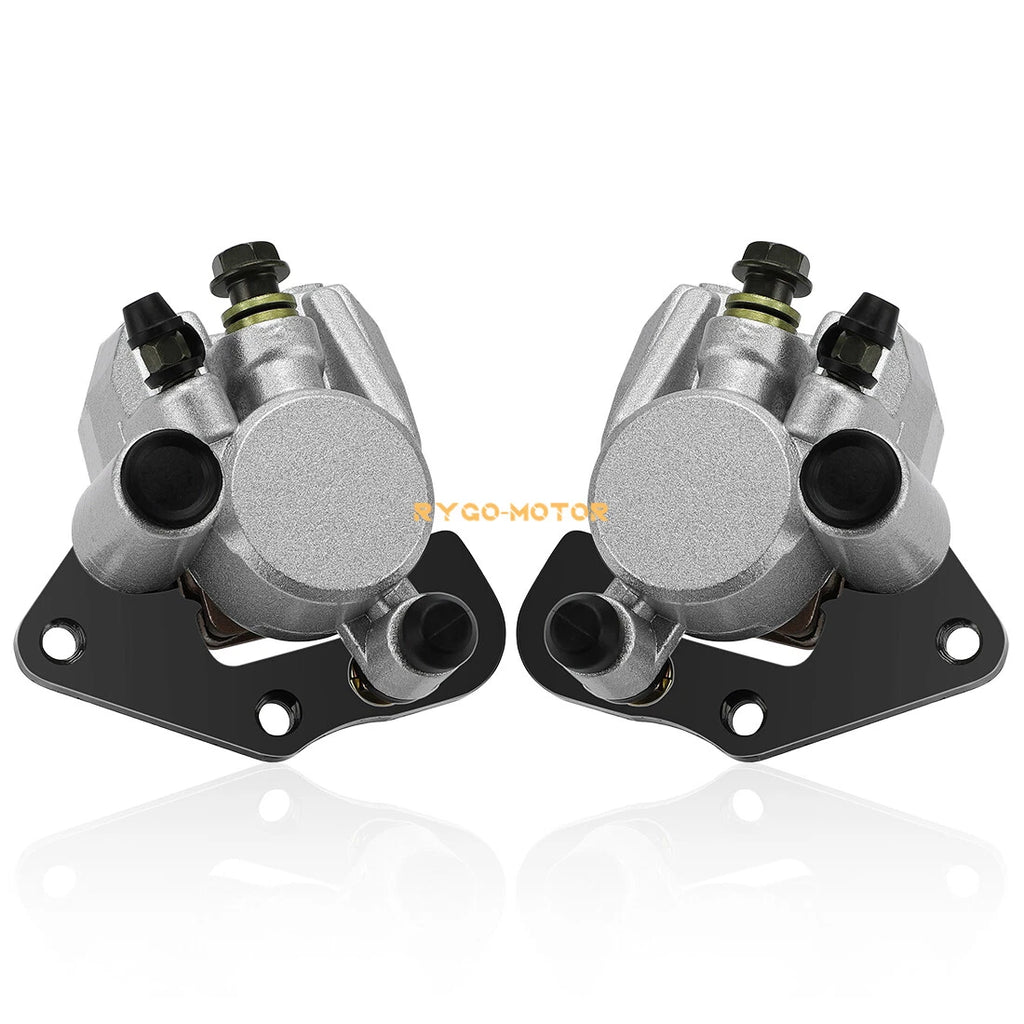 Front Brake Calipers & Pads for Kawasaki Prairie 360 KVF360A/B/C (2003–2013)